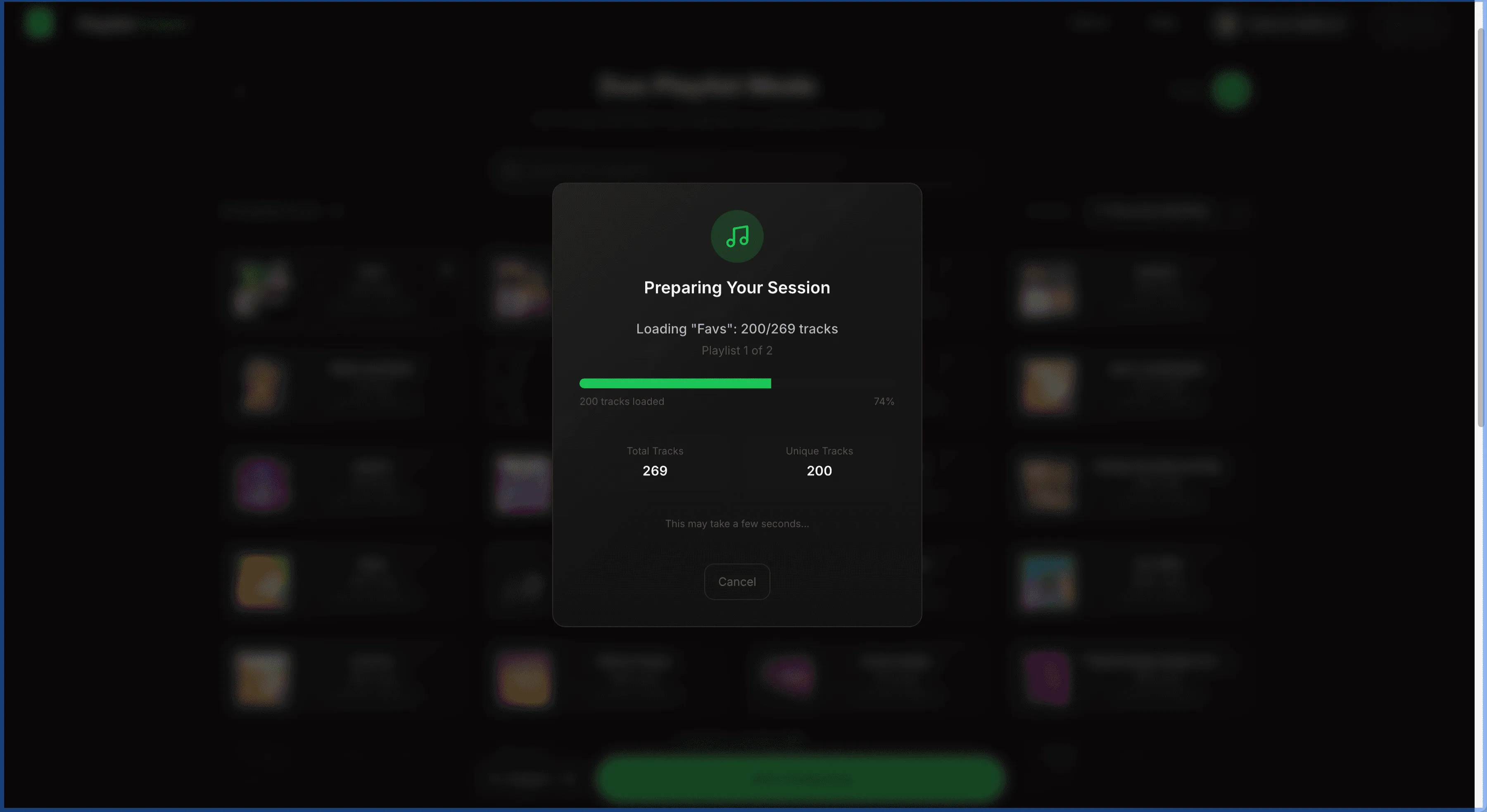 Playlist Swiper gallery visual 4