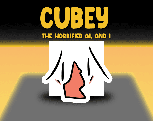Thumbnail for Cubey the Horrified AI, and I