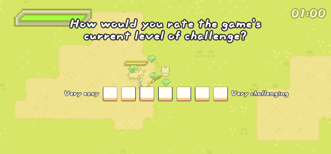 Modeling Flow state in an Action-Roguelike — gallery visual