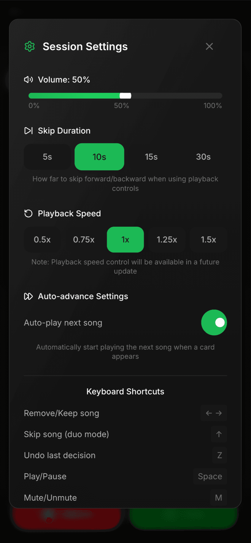 Playlist Swiper — gallery visual